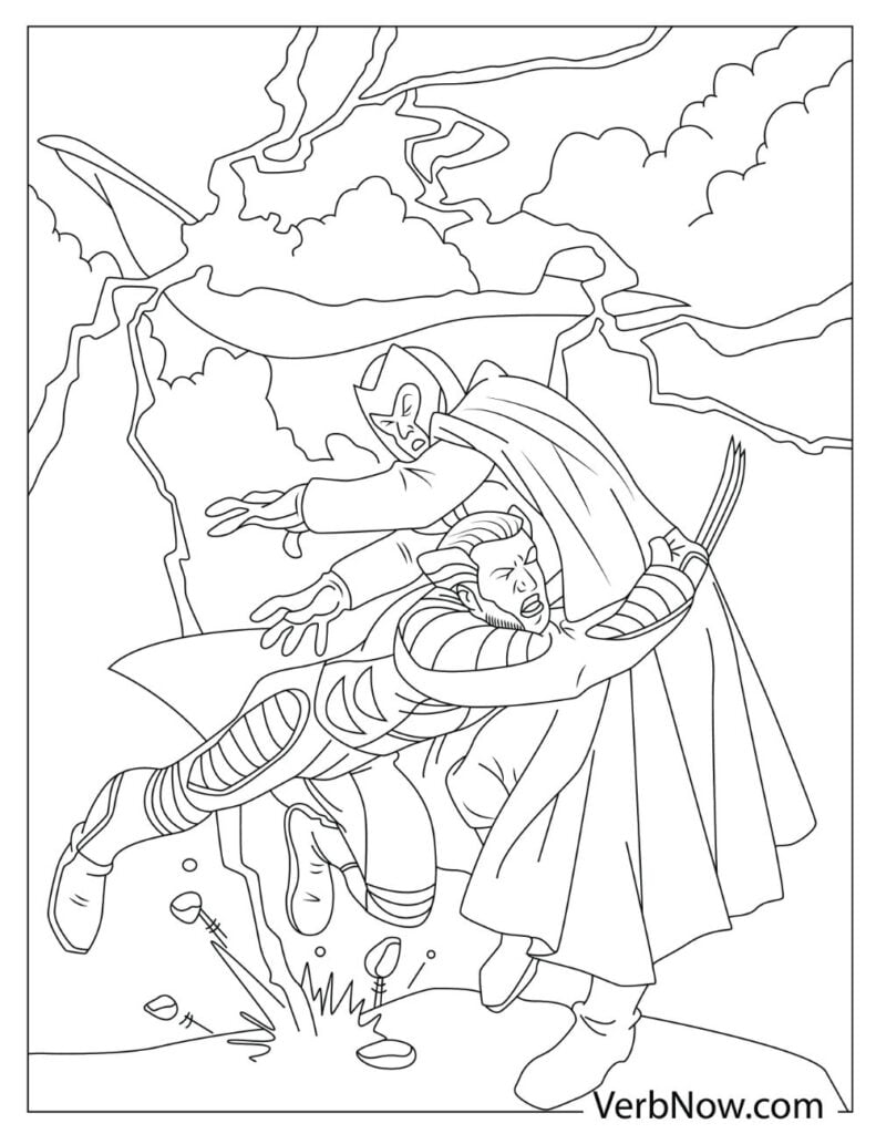 55 Wolverine Coloring Pages Free Printable 51