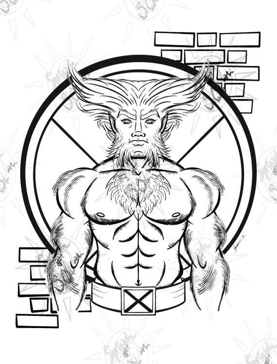 55 Wolverine Coloring Pages Free Printable 71