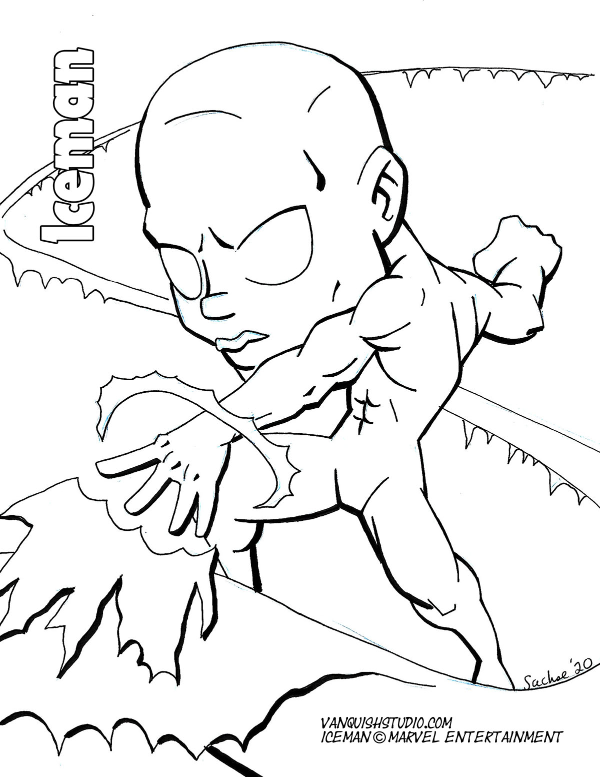 55 Wolverine Coloring Pages Free Printable 78