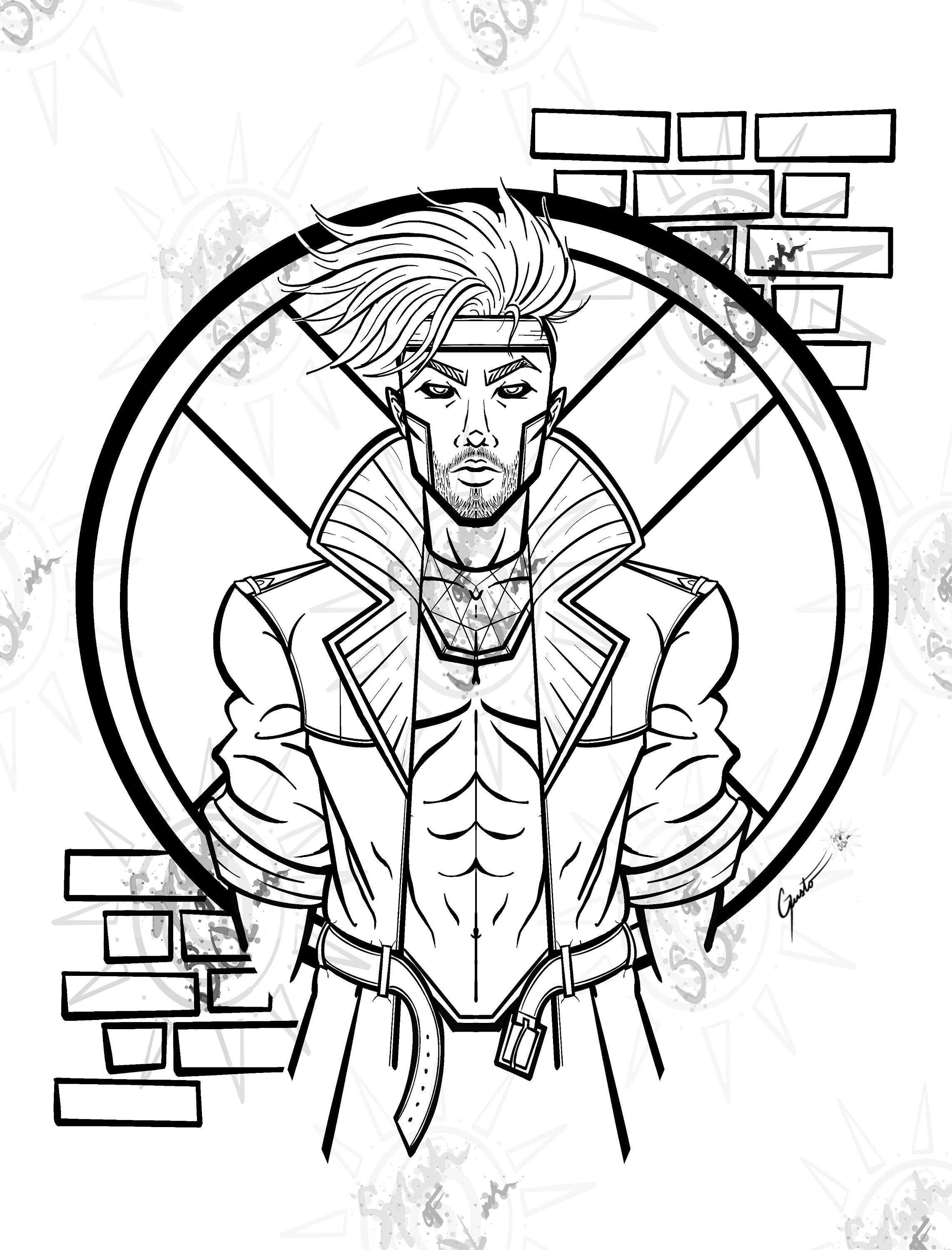 55 Wolverine Coloring Pages Free Printable 86