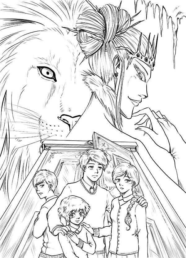 75+ Chronicles of Narnia Coloring Pages Part 1