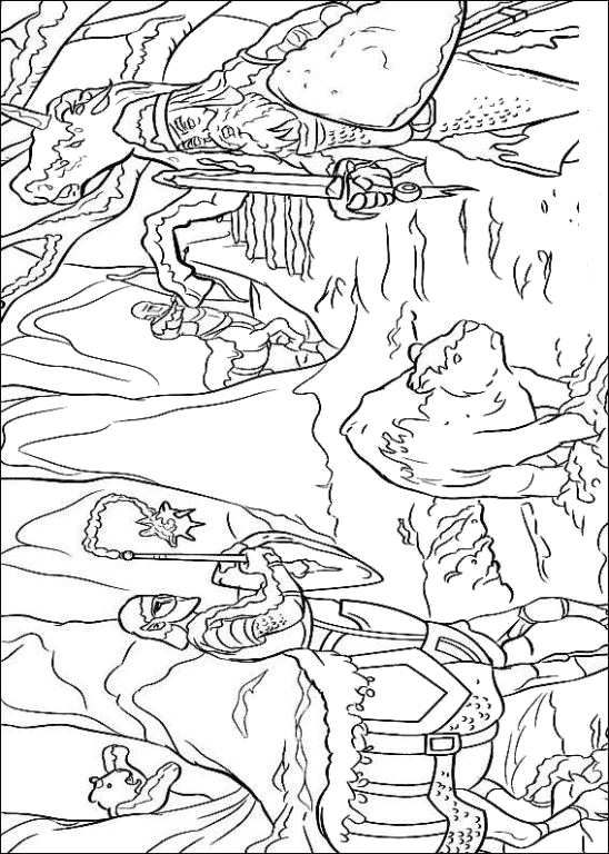 75+ Chronicles of Narnia Coloring Pages Part 15