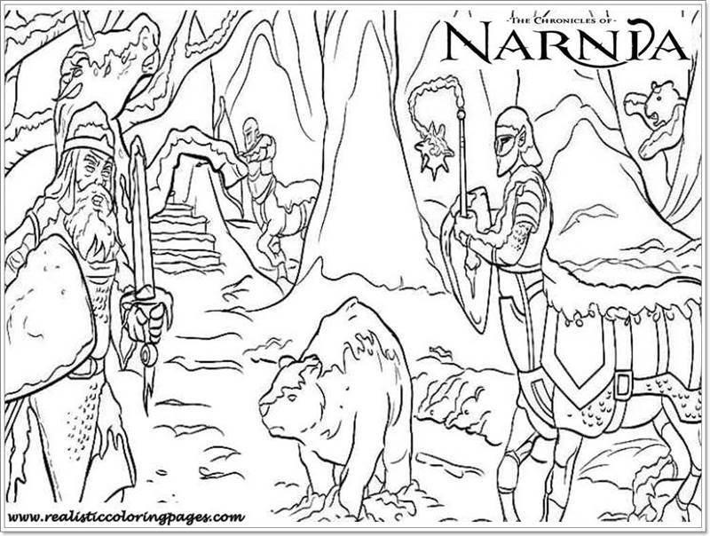 75+ Chronicles of Narnia Coloring Pages Part 19