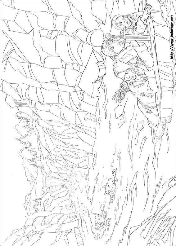 75+ Chronicles of Narnia Coloring Pages Part 41