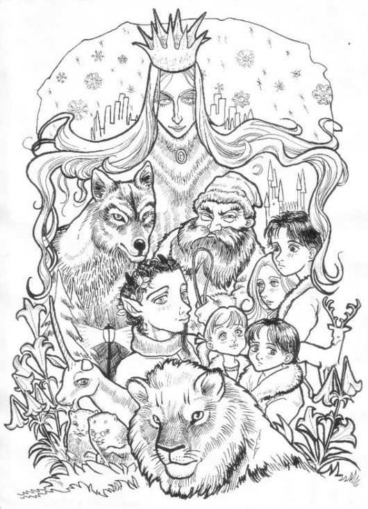 75+ Chronicles of Narnia Coloring Pages Part 43