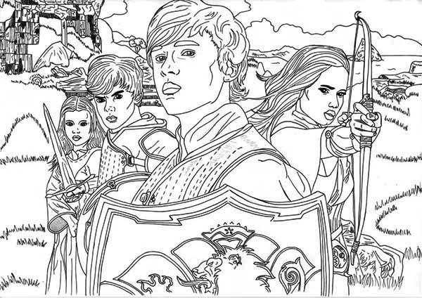 75+ Chronicles of Narnia Coloring Pages Part 51