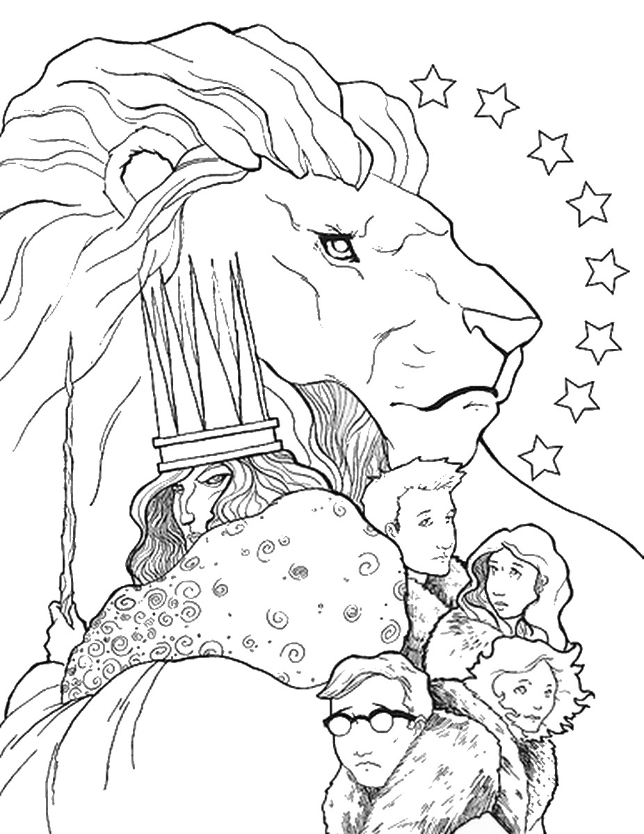 75+ Chronicles of Narnia Coloring Pages Part 62