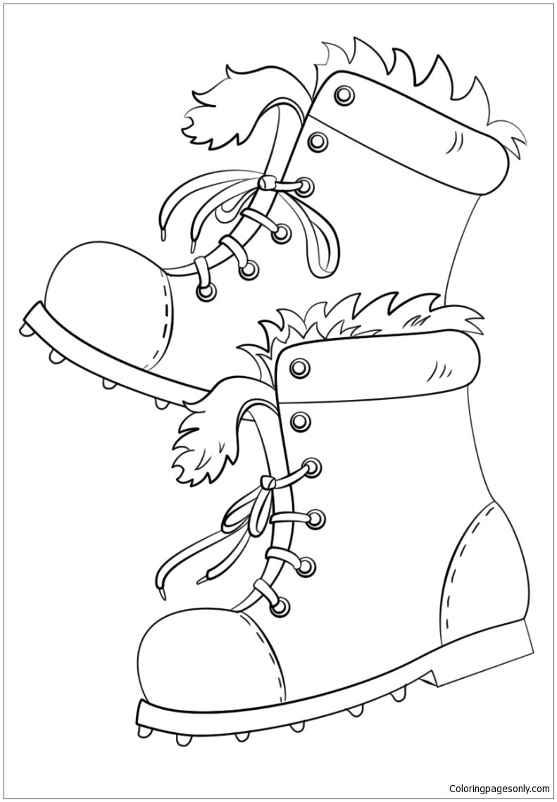 75+ Rain Boots Coloring Pages 101