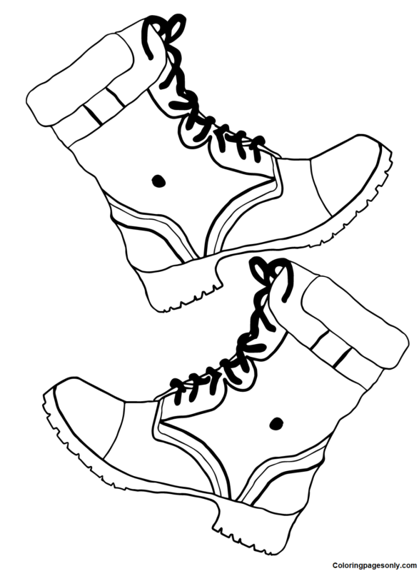 75+ Rain Boots Coloring Pages 103