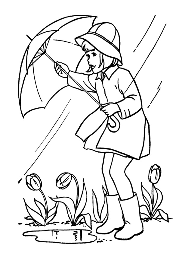 75+ Rain Boots Coloring Pages 108