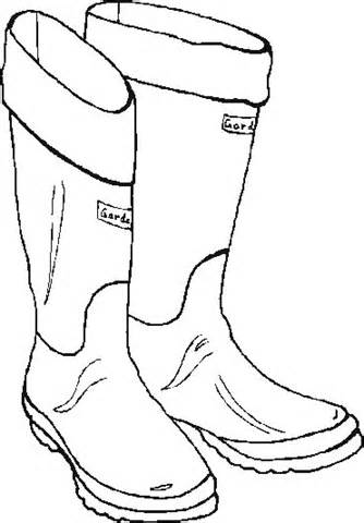 75+ Rain Boots Coloring Pages 110