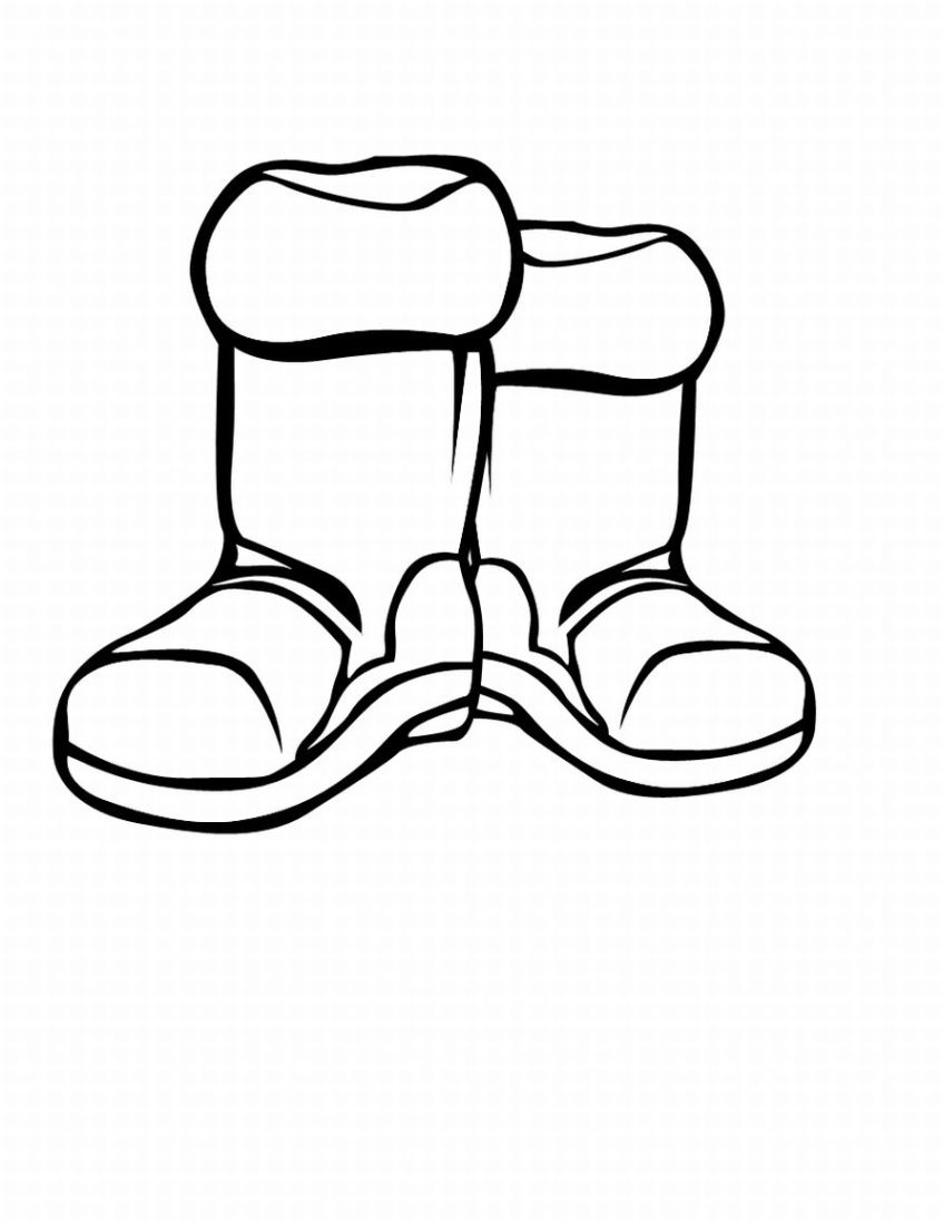 75+ Rain Boots Coloring Pages 121