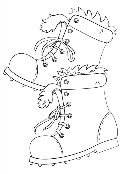 75+ Rain Boots Coloring Pages 25