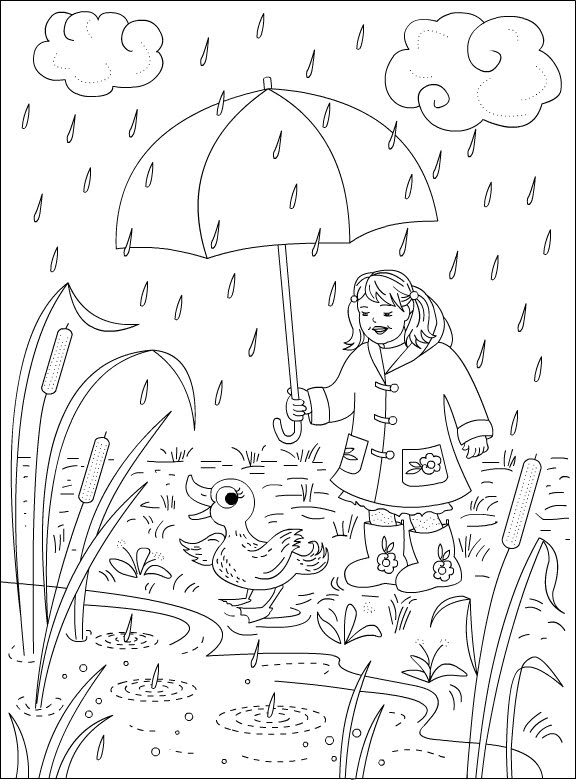 75+ Rain Boots Coloring Pages 26