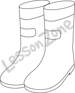 75+ Rain Boots Coloring Pages 28