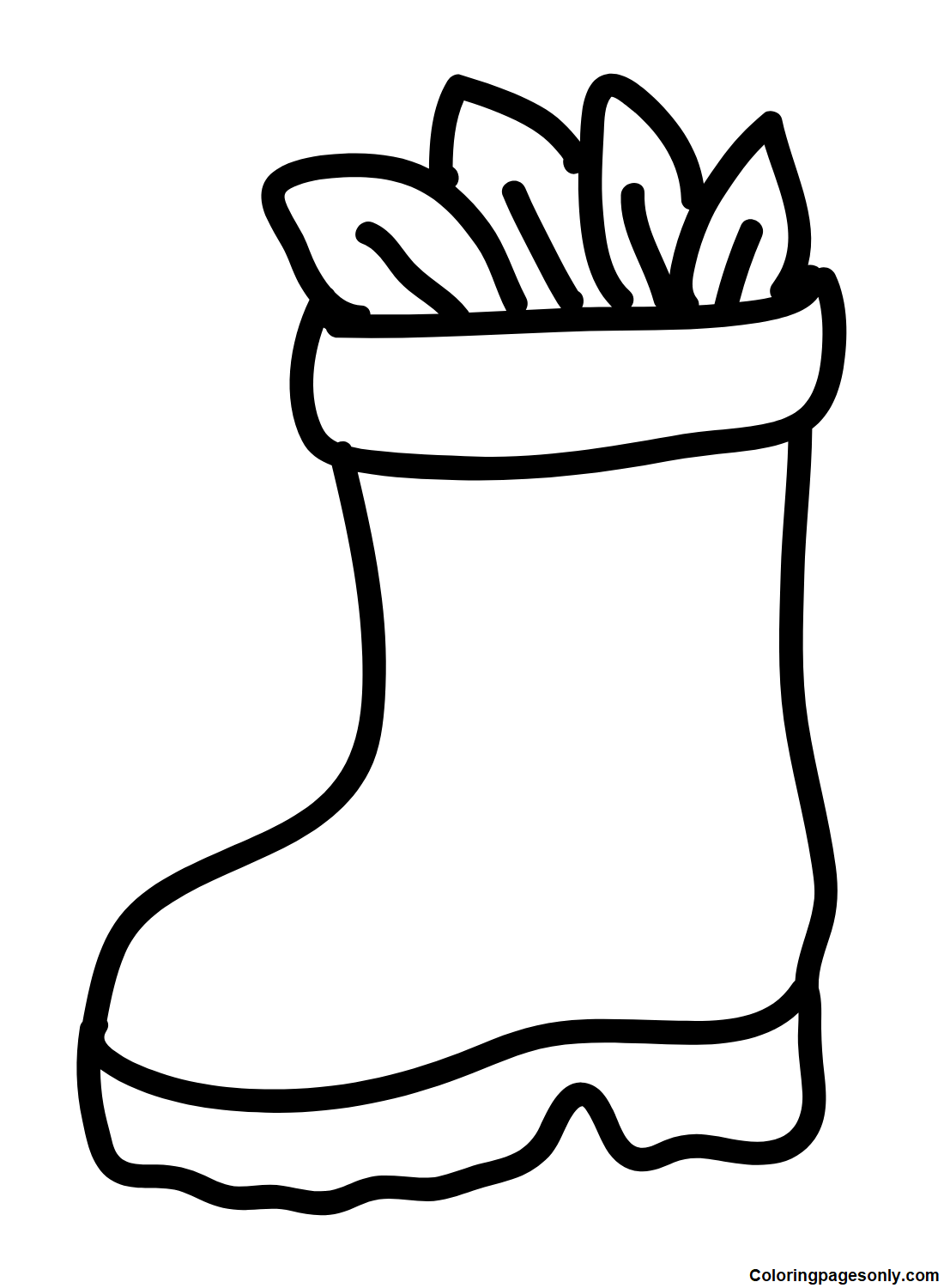 75+ Rain Boots Coloring Pages 39