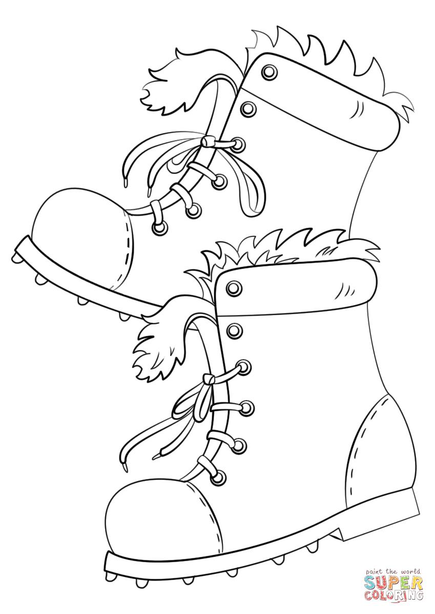 75+ Rain Boots Coloring Pages 48