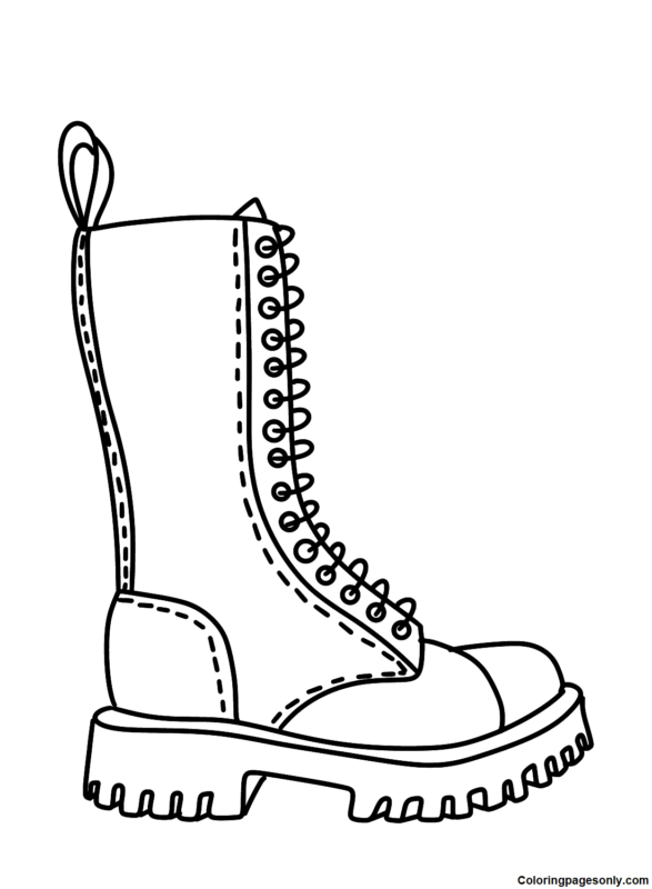 75+ Rain Boots Coloring Pages 53