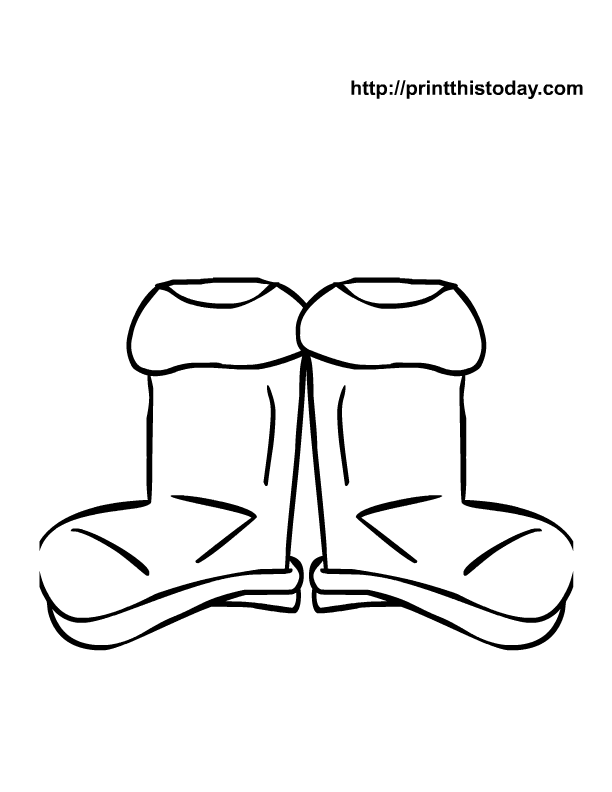 75+ Rain Boots Coloring Pages 69