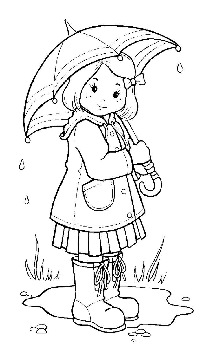 75+ Rain Boots Coloring Pages 83