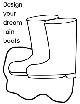 75+ Rain Boots Coloring Pages 93