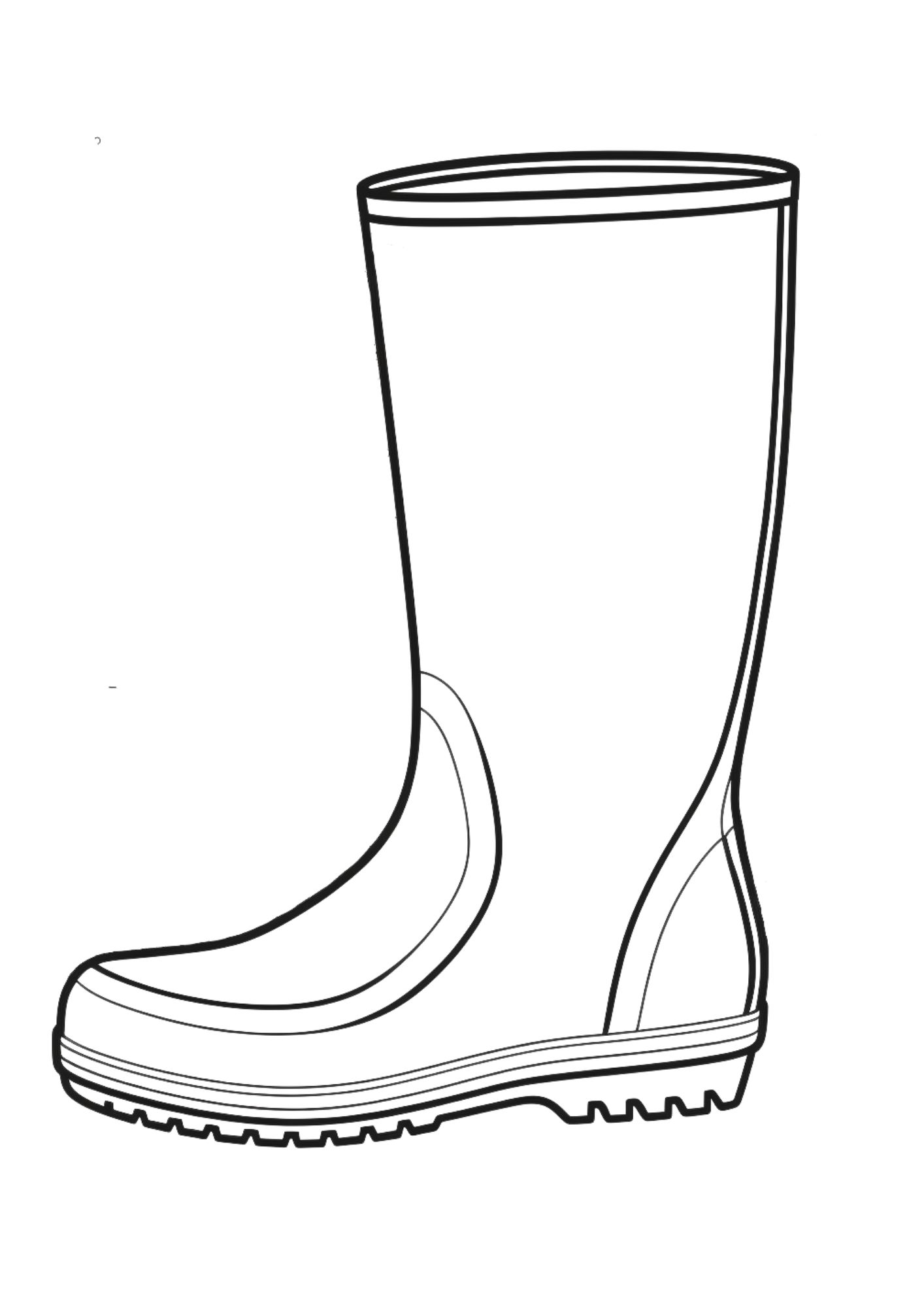 75+ Rain Boots Coloring Pages 96