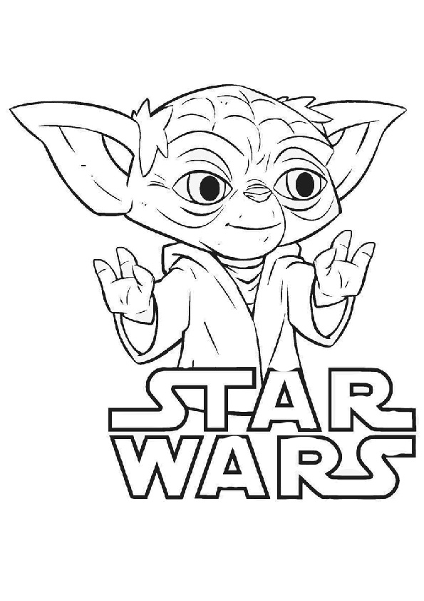 Baby Yoda Coloring Pages for Kids 88