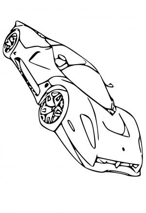 Car Coloring Pages: 150+ Rev Up Your Creativity with Classics to Concept Cars 10