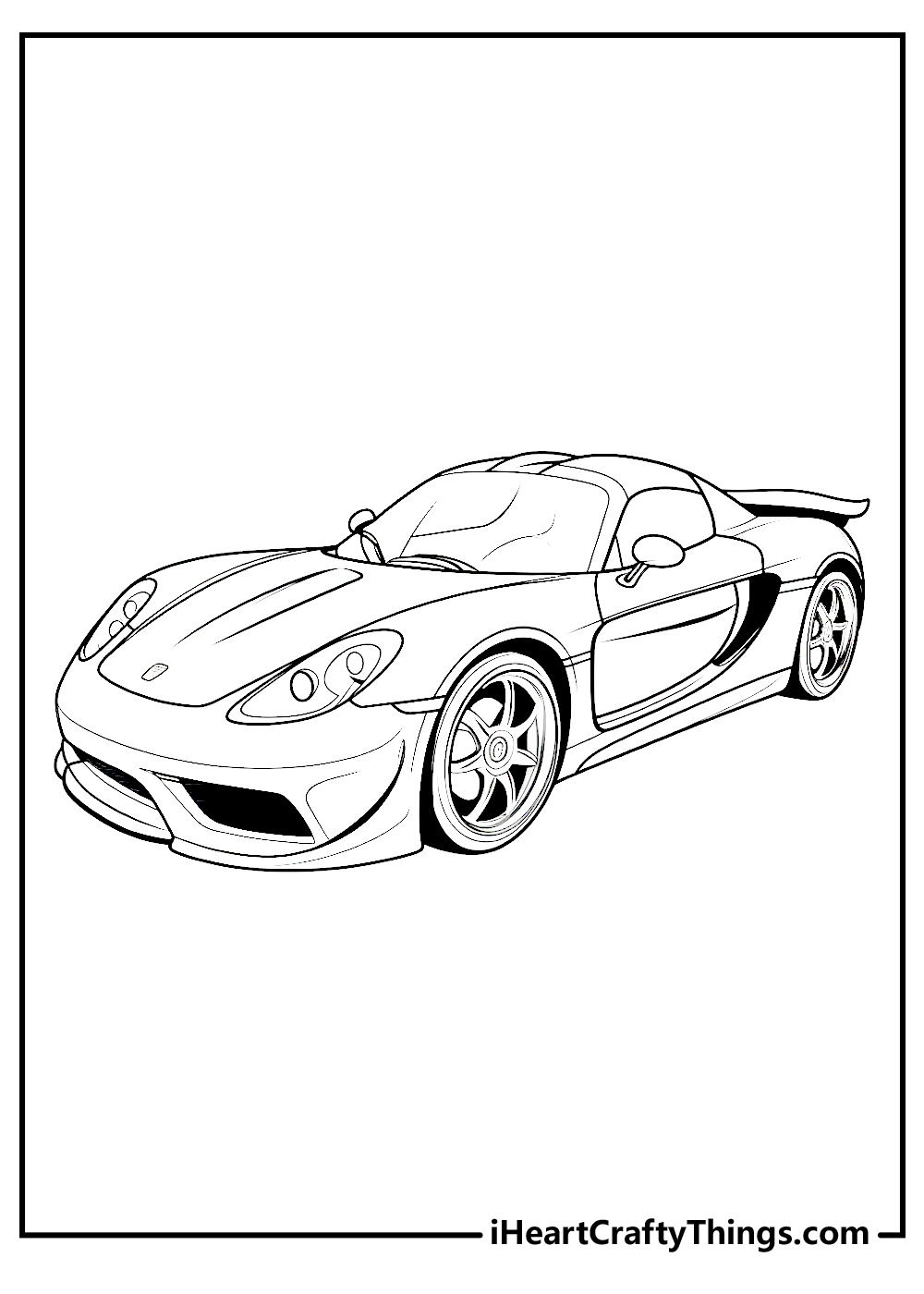 Car Coloring Pages: 150+ Rev Up Your Creativity with Classics to Concept Cars 102