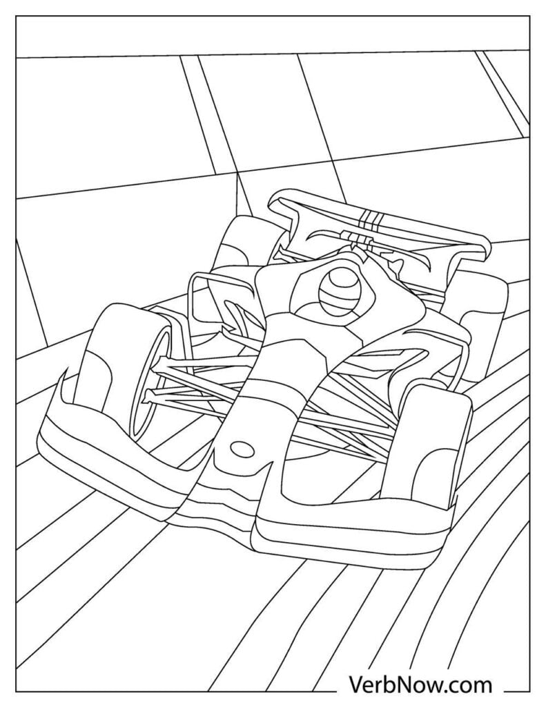 Car Coloring Pages: 150+ Rev Up Your Creativity with Classics to Concept Cars 103