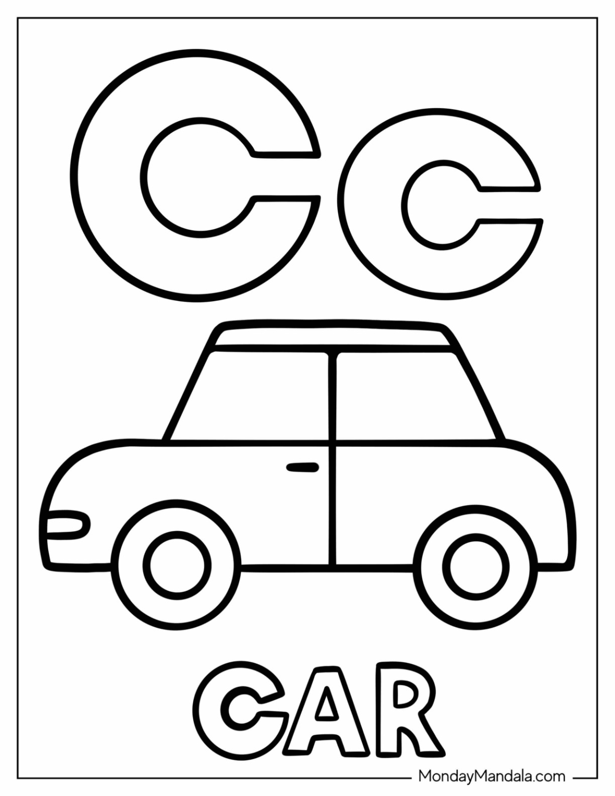 Car Coloring Pages: 150+ Rev Up Your Creativity with Classics to Concept Cars 121