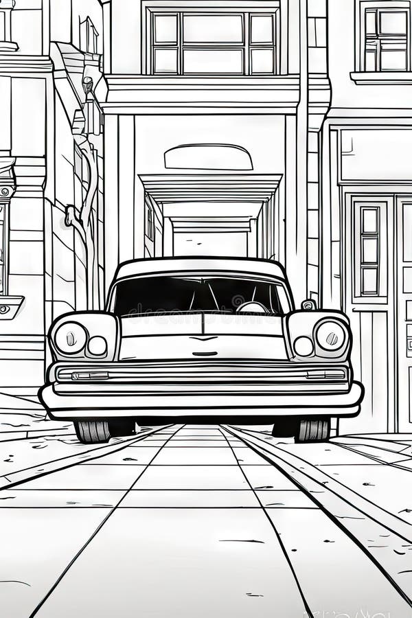 Car Coloring Pages: 150+ Rev Up Your Creativity with Classics to Concept Cars 125