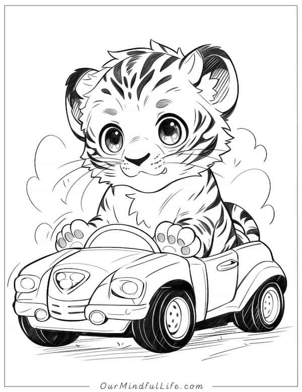 Car Coloring Pages: 150+ Rev Up Your Creativity with Classics to Concept Cars 131