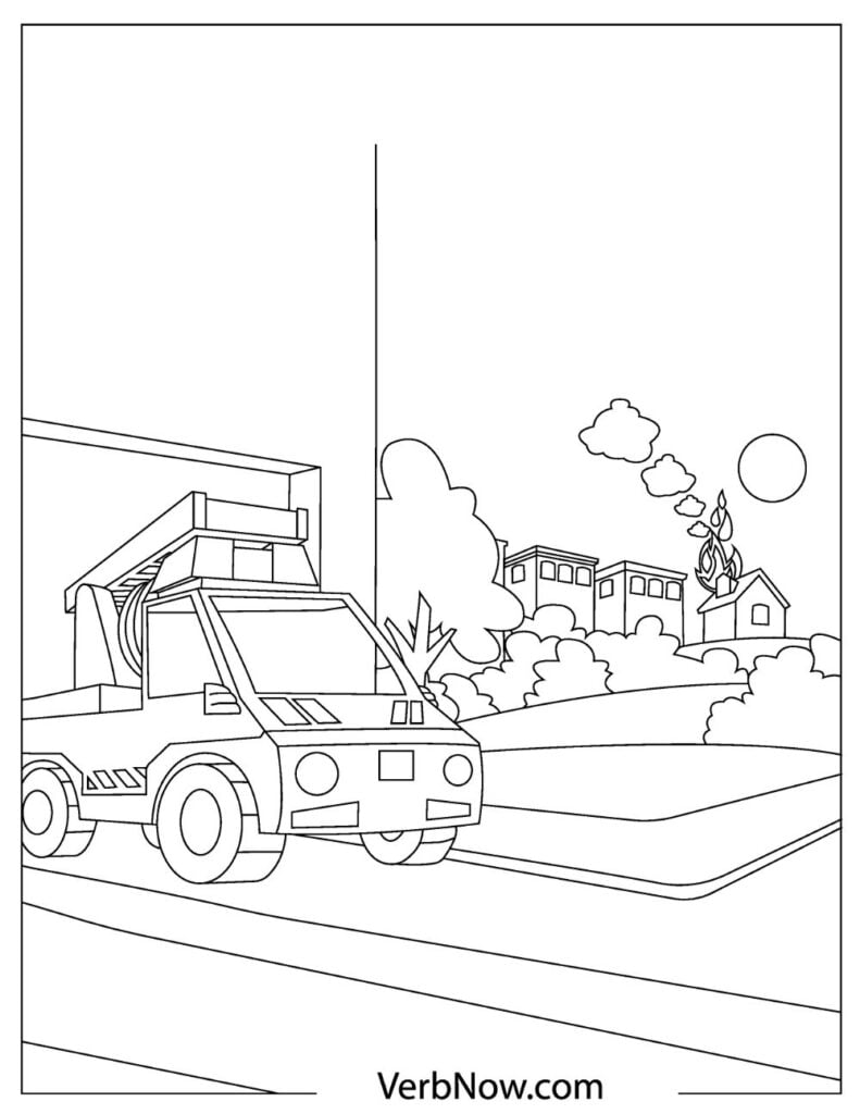 Car Coloring Pages: 150+ Rev Up Your Creativity with Classics to Concept Cars 132