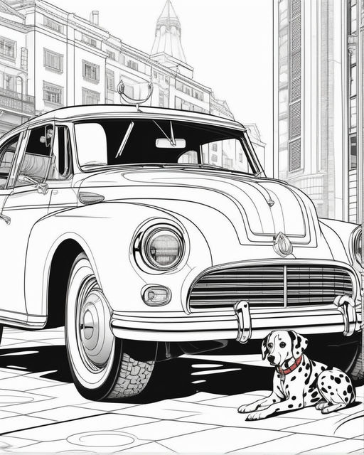 Car Coloring Pages: 150+ Rev Up Your Creativity with Classics to Concept Cars 140