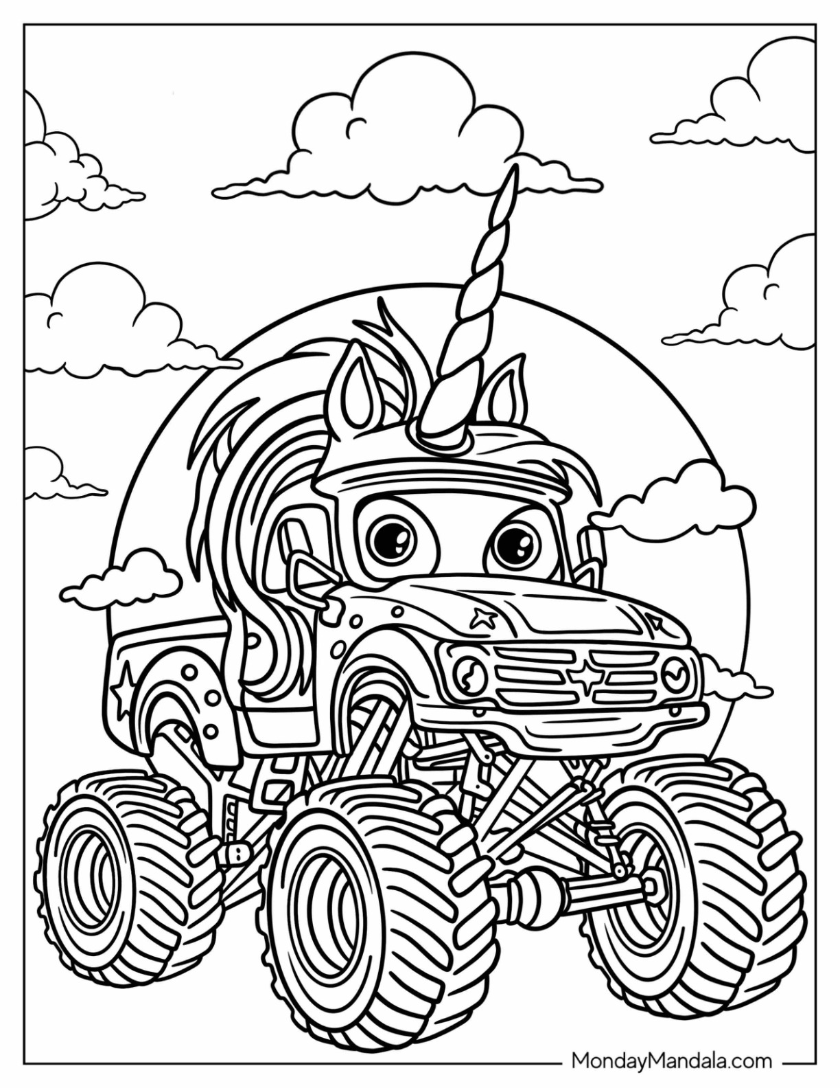 Car Coloring Pages: 150+ Rev Up Your Creativity with Classics to Concept Cars 142