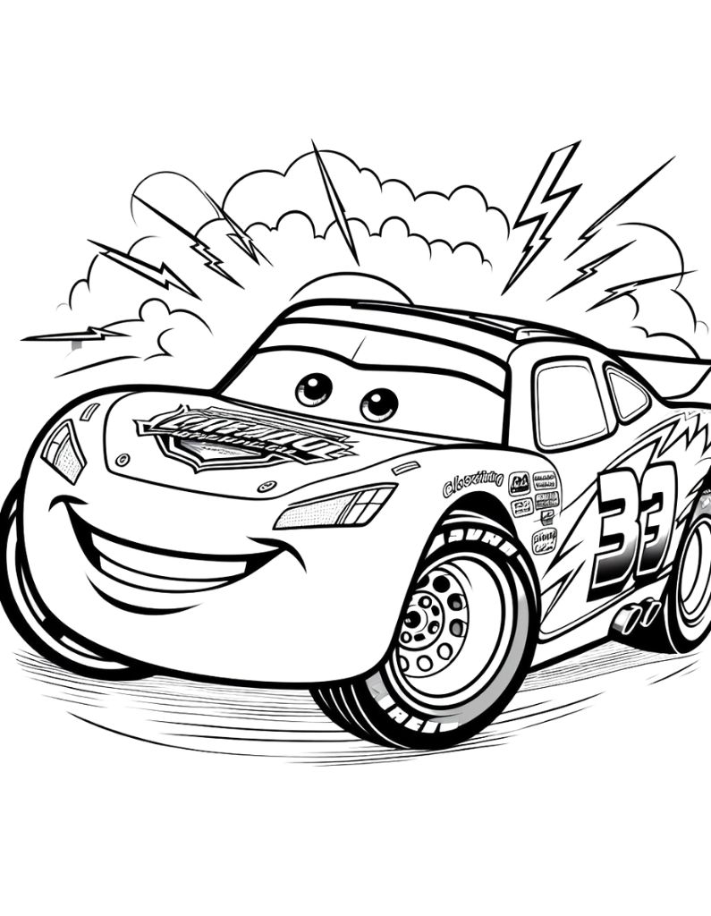 Car Coloring Pages: 150+ Rev Up Your Creativity with Classics to Concept Cars 143