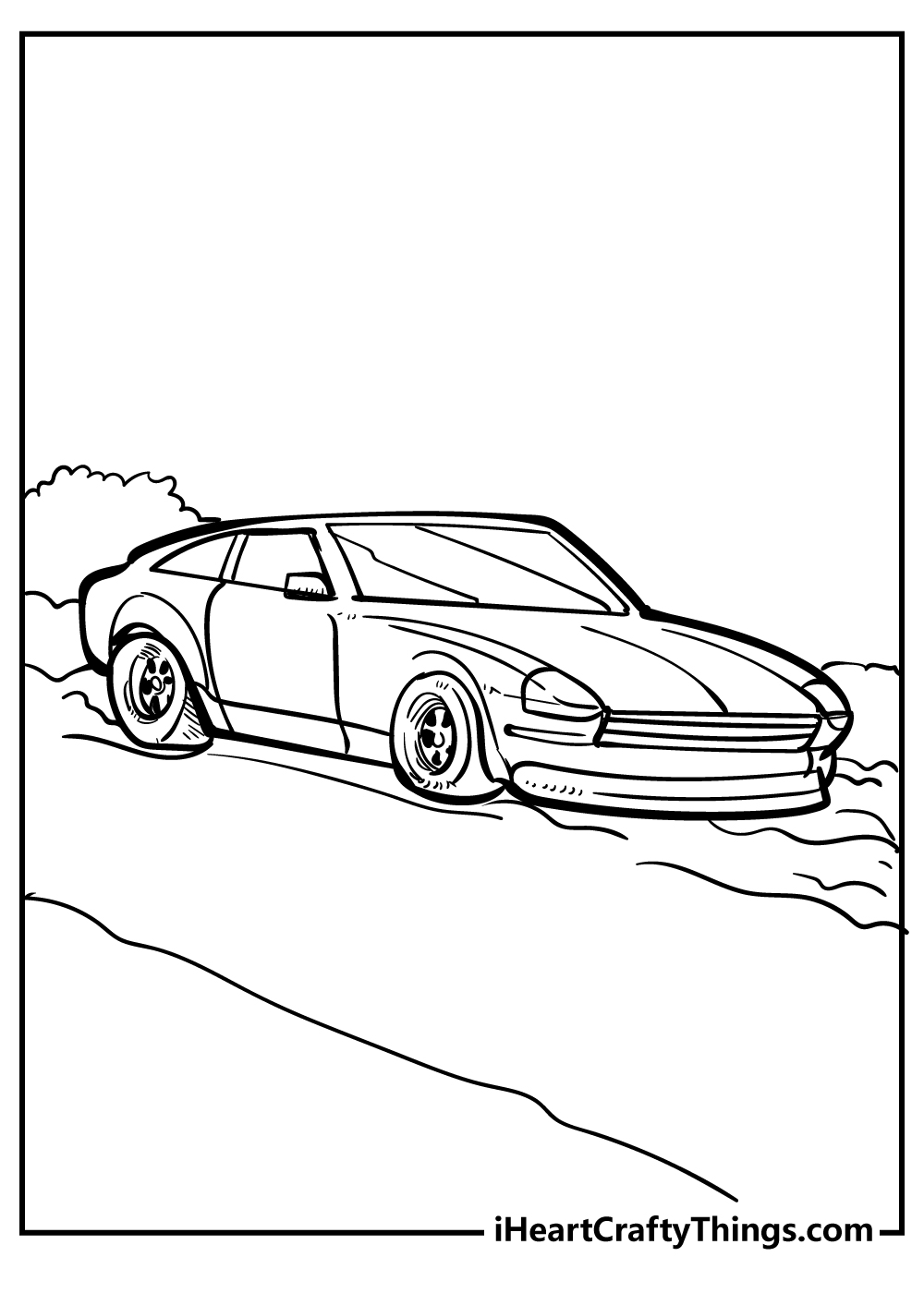 Car Coloring Pages: 150+ Rev Up Your Creativity with Classics to Concept Cars 145