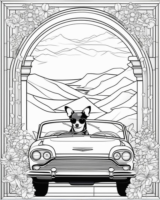 Car Coloring Pages: 150+ Rev Up Your Creativity with Classics to Concept Cars 147