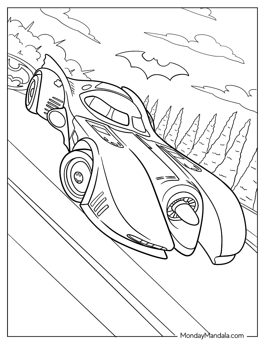 Car Coloring Pages: 150+ Rev Up Your Creativity with Classics to Concept Cars 149