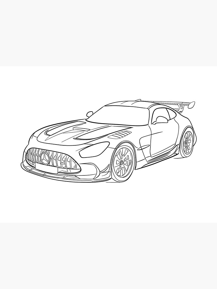 Car Coloring Pages: 150+ Rev Up Your Creativity with Classics to Concept Cars 17