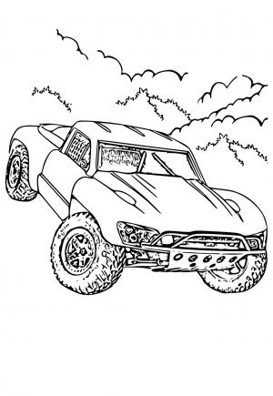 Car Coloring Pages: 150+ Rev Up Your Creativity with Classics to Concept Cars 31