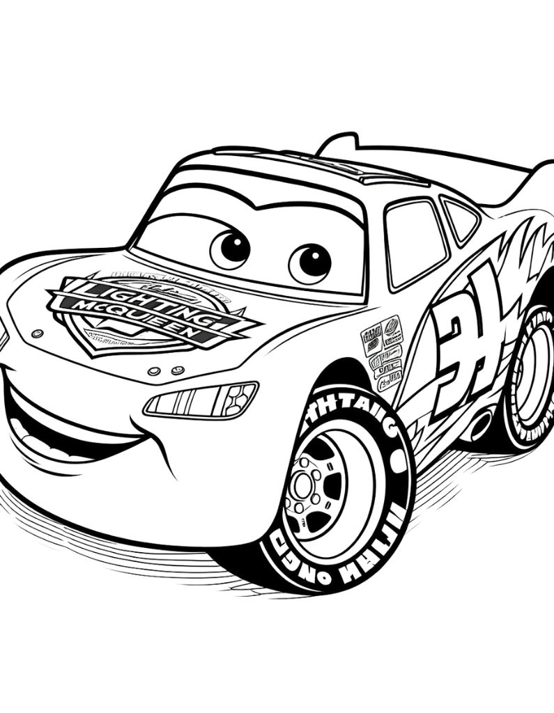 Car Coloring Pages: 150+ Rev Up Your Creativity with Classics to Concept Cars 37