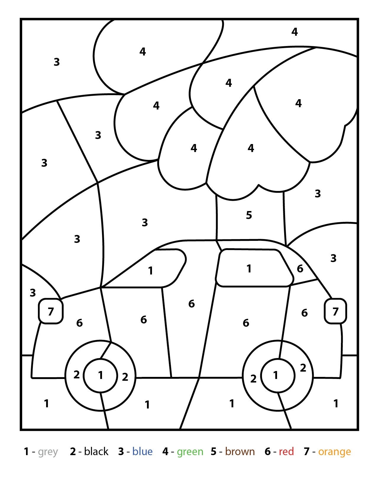 Car Coloring Pages: 150+ Rev Up Your Creativity with Classics to Concept Cars 45