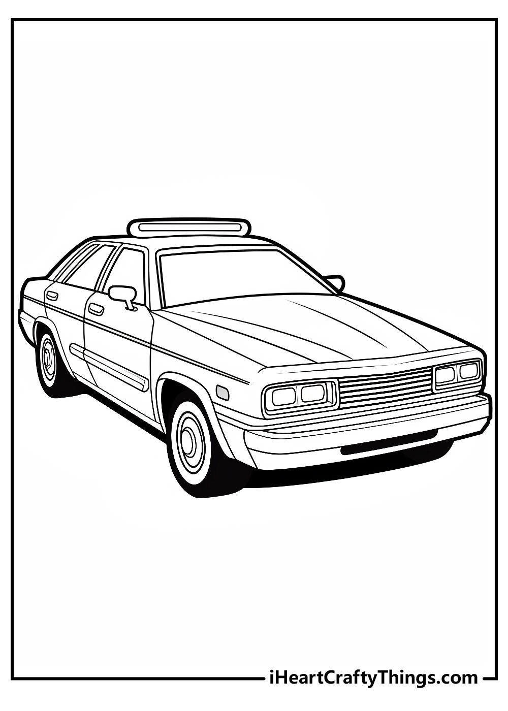 Car Coloring Pages: 150+ Rev Up Your Creativity with Classics to Concept Cars 47