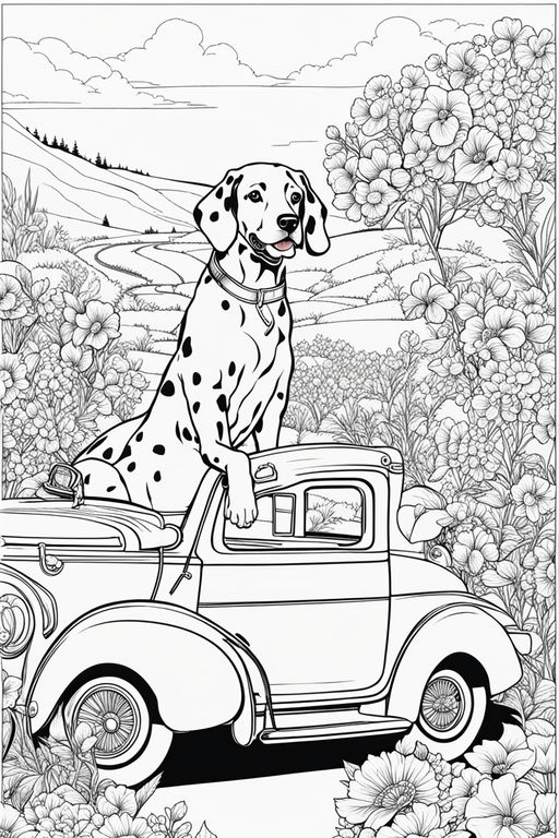 Car Coloring Pages: 150+ Rev Up Your Creativity with Classics to Concept Cars 50