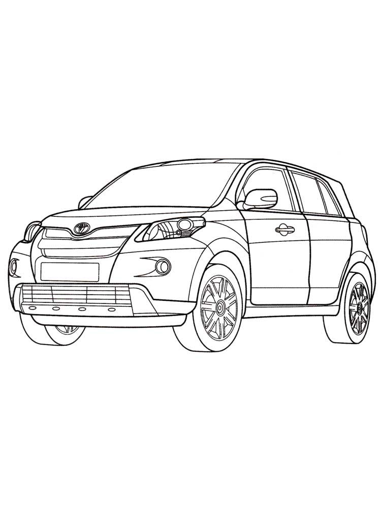 Car Coloring Pages: 150+ Rev Up Your Creativity with Classics to Concept Cars 54