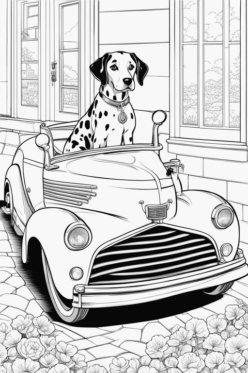 Car Coloring Pages: 150+ Rev Up Your Creativity with Classics to Concept Cars 74