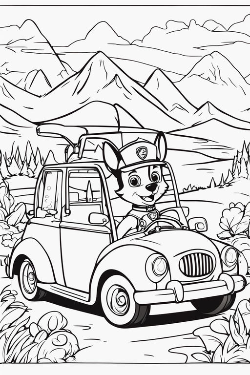 Car Coloring Pages: 150+ Rev Up Your Creativity with Classics to Concept Cars 75