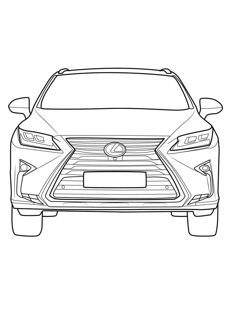 Car Coloring Pages: 150+ Rev Up Your Creativity with Classics to Concept Cars 84